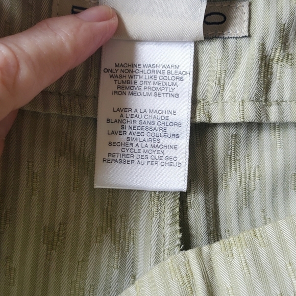 Exofficio 100% Cotton Sage Desinged Ankle Buttoned Sz. 12 Pants - Picture 7 of 15